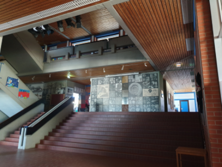 Die THS Aula vor dem Rückbau Die THS Aula vor dem Rückbau