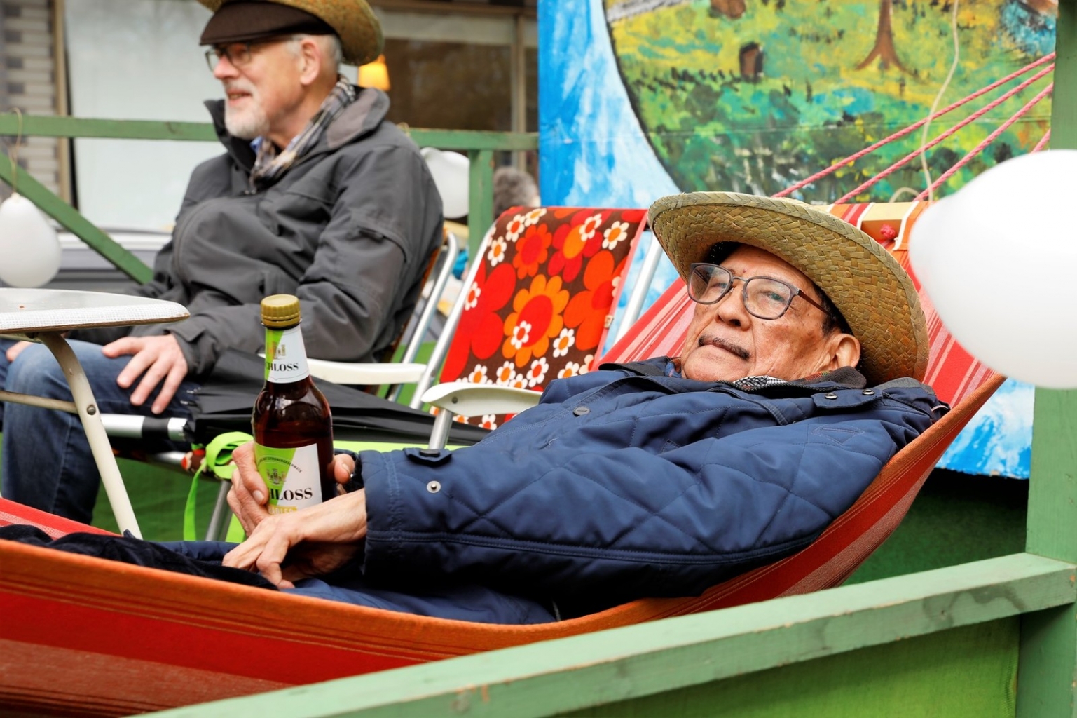 Zugteilnehmer beim diesjährigen Sommertagszug