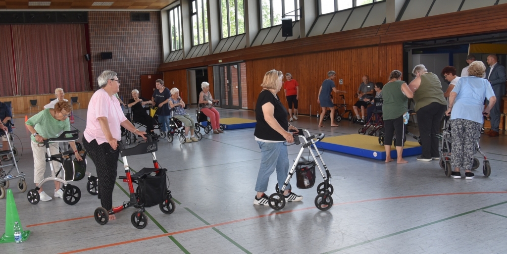 Rollatorentraining 2023 Rollatorentraining 2023