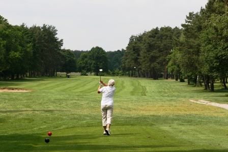Golfplatz Abschlag