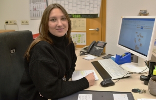 Neu im Rathaus: Christina Haber-Ressel im Bauamt. Neu im Rathaus: Christina Haber-Ressel im Bauamt.