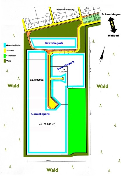 Gewerbepark Zeichnung Gewerbepark Zeichnung