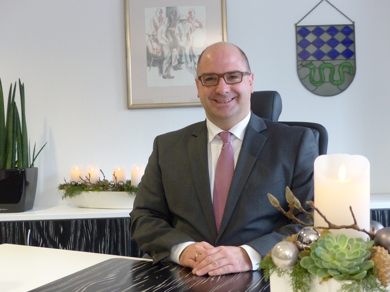 Bürgermeister Jens Geiß Bürgermeister Jens Geiß
