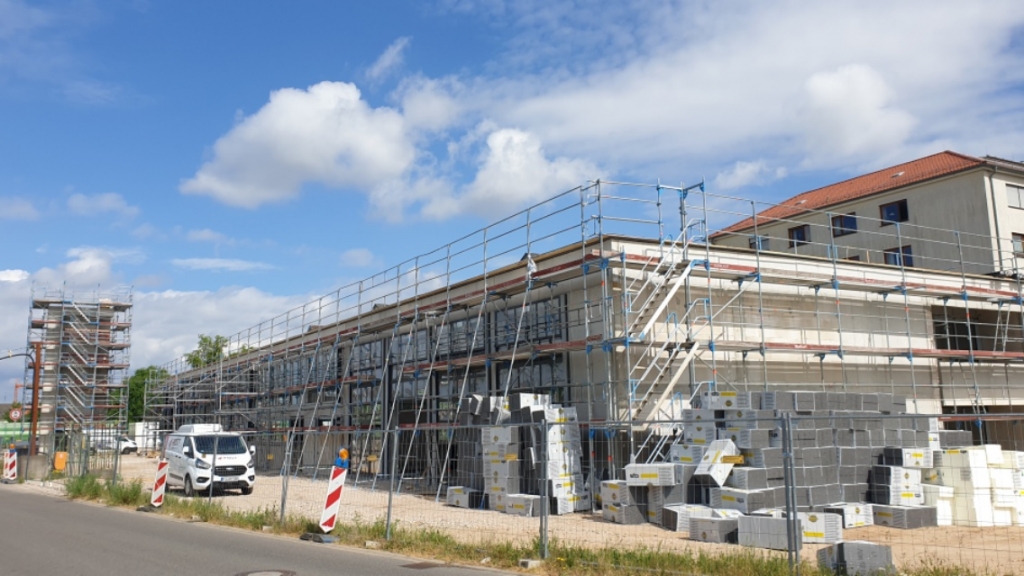 Neues Rettungszentrum von außen Neues Rettungszentrum von außen