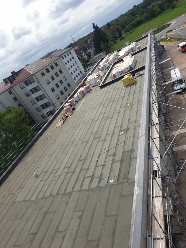 Neues Rettungszentrum - Blick vom Rettungsturm Neues Rettungszentrum - Blick vom Rettungsturm