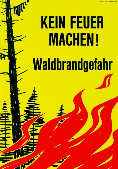 Waldbrandgefahr Flyer Waldbrandgefahr Flyer