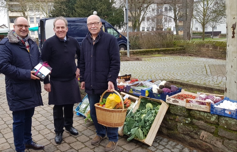 Wochenmarkt Besuch Bgm Geiß Wochenmarkt Besuch Bgm Geiß
