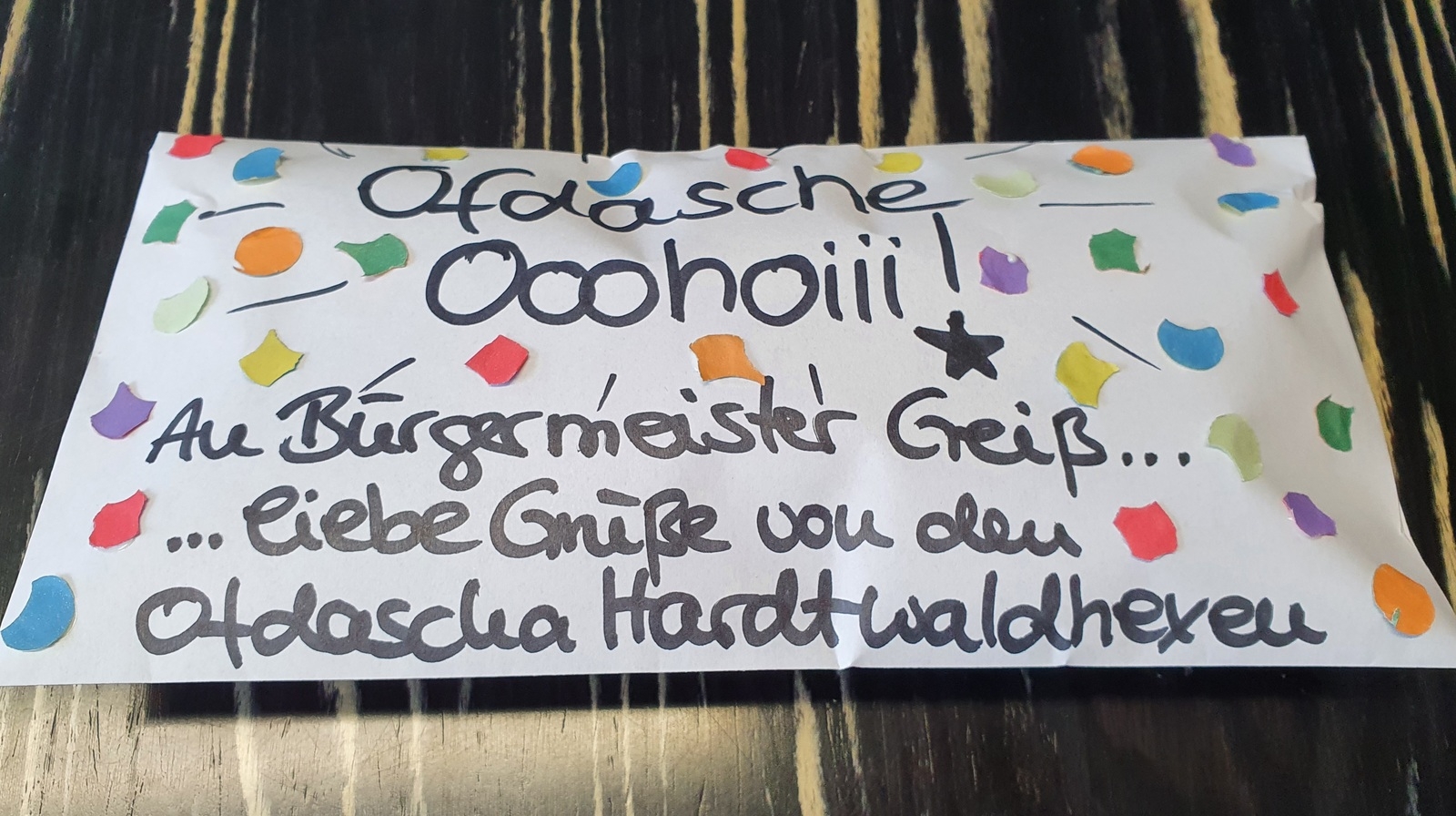 Der Umschlag der Hardtwaldhexen