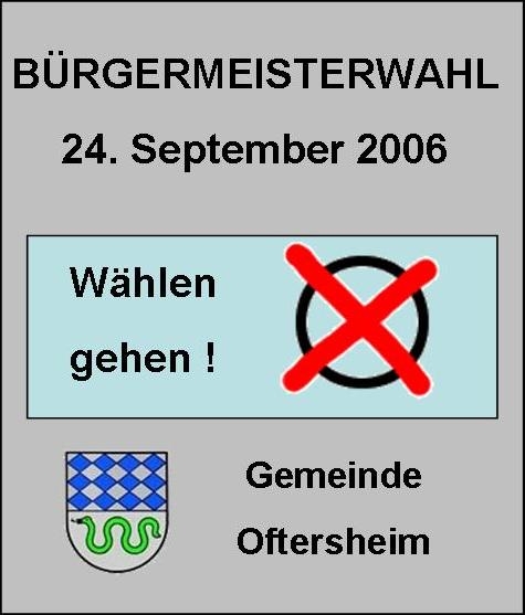 BGM Wahl-Logo 2006 BGM Wahl-Logo 2006