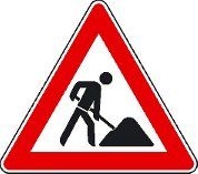 Schild Bauarbeiten Schild Bauarbeiten