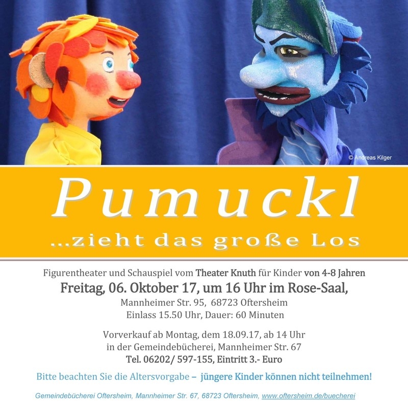 BÜ Kindertheater Pumuckl BÜ Kindertheater Pumuckl