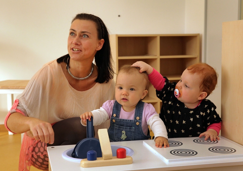 Kinderkrippe Postillion am Tag der Offenen Tür / Foto: Lenhardt