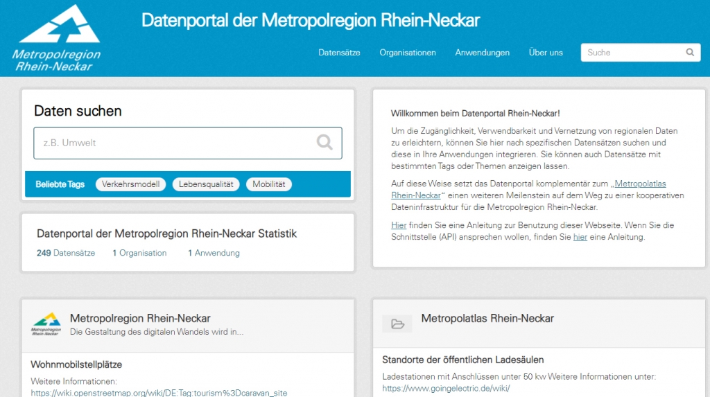MRN-Datenportal Startseite MRN-Datenportal Startseite