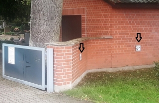 Neuer Hundeparkplatz am Friedhof Neuer Hundeparkplatz am Friedhof