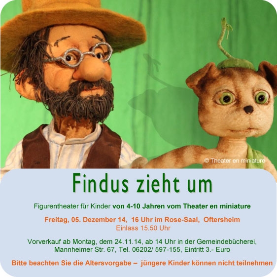 BÜ Kindertheater Findus BÜ Kindertheater Findus