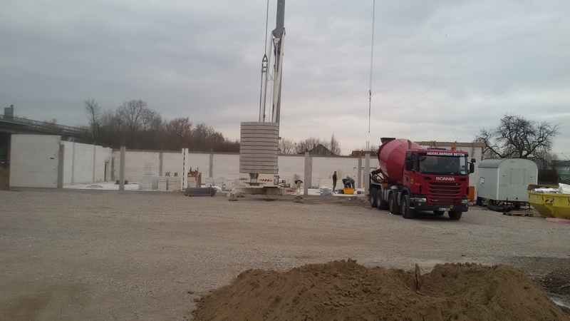 Baustelle Drogeriemarkt Baustelle Drogeriemarkt