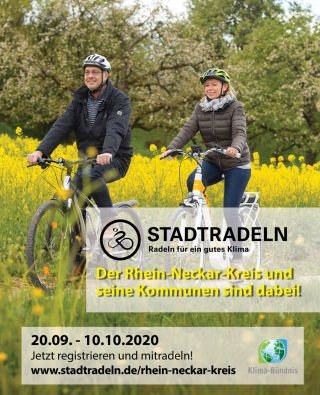Plakat zum Stadtradeln 2020 Plakat zum Stadtradeln 2020