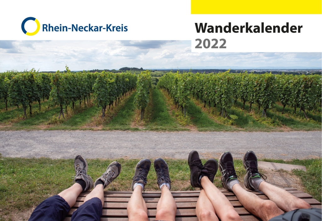 Wanderkalender Titelbild (Bild: Landratsamt Rhein-Neckar-Kreis) Wanderkalender Titelbild (Bild: Landratsamt Rhein-Neckar-Kreis)