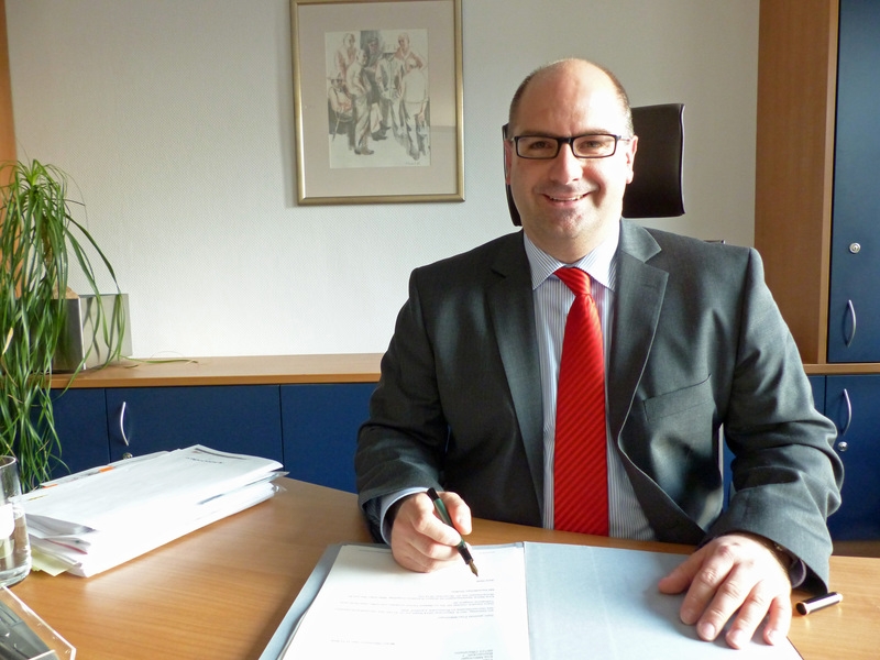 Bürgermeister Jens Geiß Bürgermeister Jens Geiß