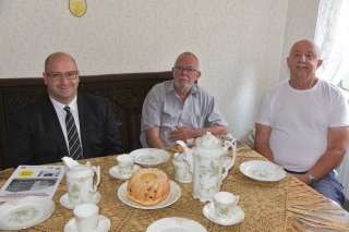 Bürgermeister Jens Geiß, Gerhard Frei, Dieter Burkard Bürgermeister Jens Geiß, Gerhard Frei, Dieter Burkard