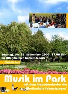 Musik im Park September 2005 Musik im Park September 2005