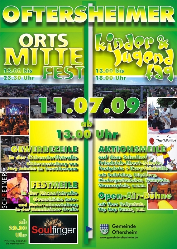 Ortsmittefest 2009 Plakat Ortsmittefest 2009 Plakat