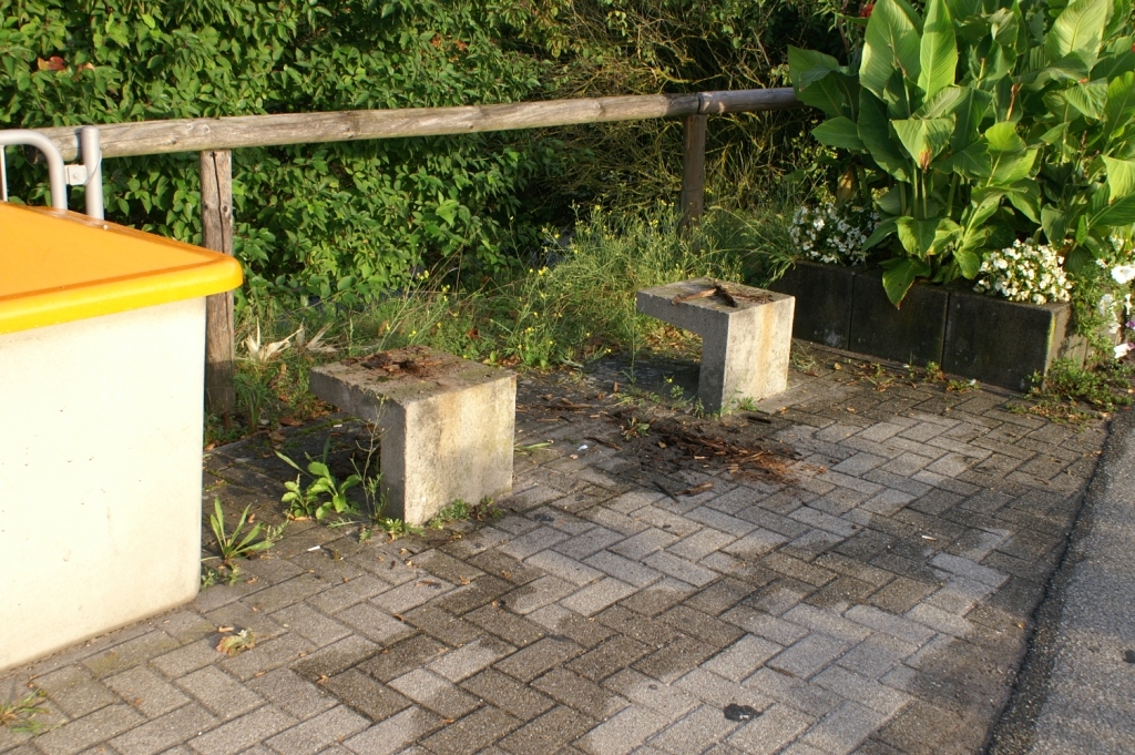 Bild 1 Vandalismus in Oftersheim Bild 1 Vandalismus in Oftersheim