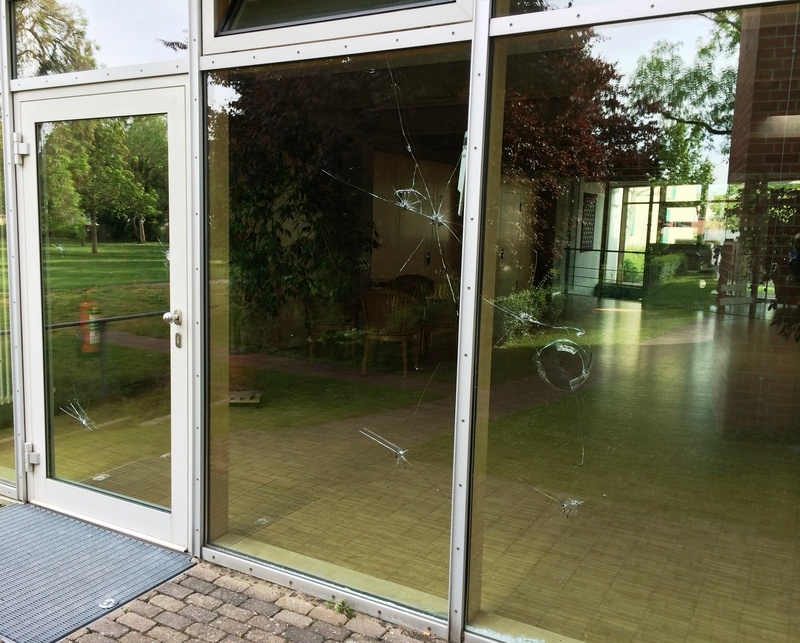 Kirche Vandalismus