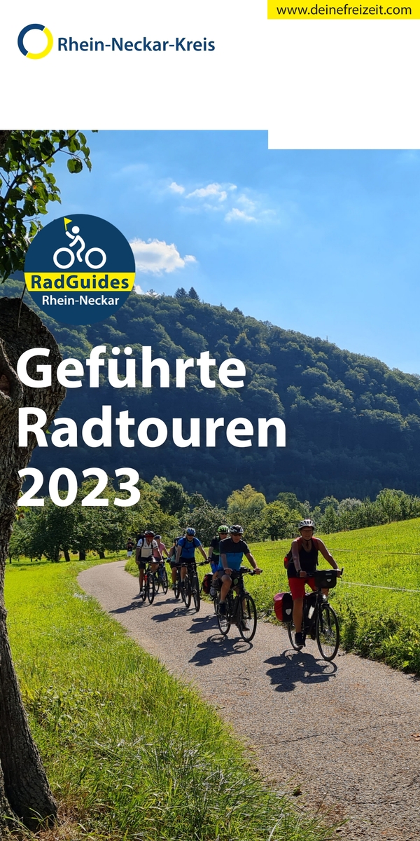 Bild zeigt Berglandschaft und Radfahrer mit dem Hinweis Bild zeigt Berglandschaft und Radfahrer mit dem Hinweis