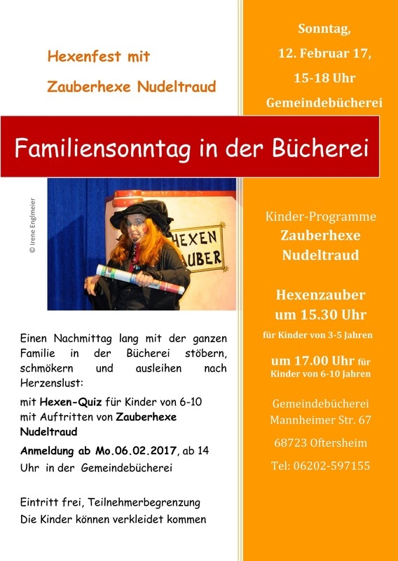 BÜ Familiennachmittag Hexen BÜ Familiennachmittag Hexen