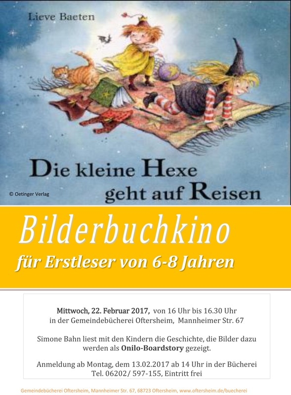 BÜ Bilderbuchkino Onilo BÜ Bilderbuchkino Onilo