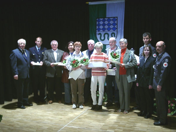 Ehrungsveranstaltung 2004 Blutspender Ehrungsveranstaltung 2004 Blutspender