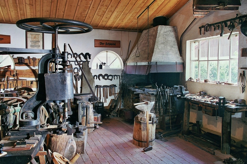 Die alte Schmiede im Gemeindemuseum