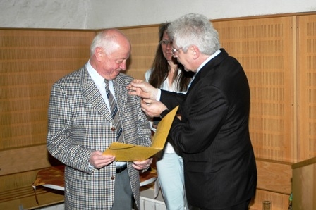 Ehrung Rolf Weber durch Arbeitskreis Heimatpflege 2009 Ehrung Rolf Weber durch Arbeitskreis Heimatpflege 2009