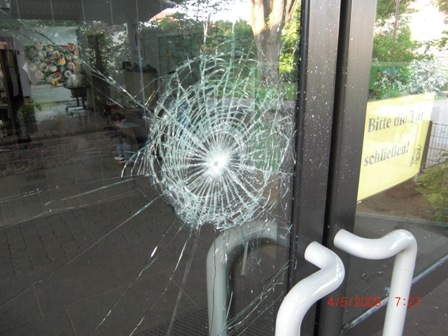 Vandalismusschaden Fr.-Ebert-Schule Vandalismusschaden Fr.-Ebert-Schule