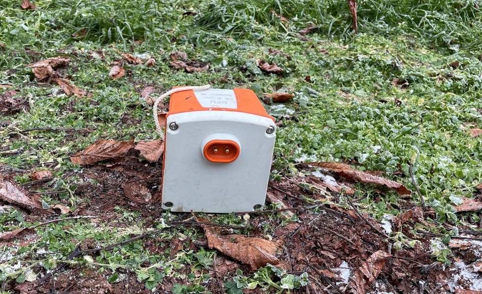 Geophon, mit dem die seismischen Wellen erfasst werden (Bild GeoHardt GmbH) Geophon, mit dem die seismischen Wellen erfasst werden (Bild GeoHardt GmbH)