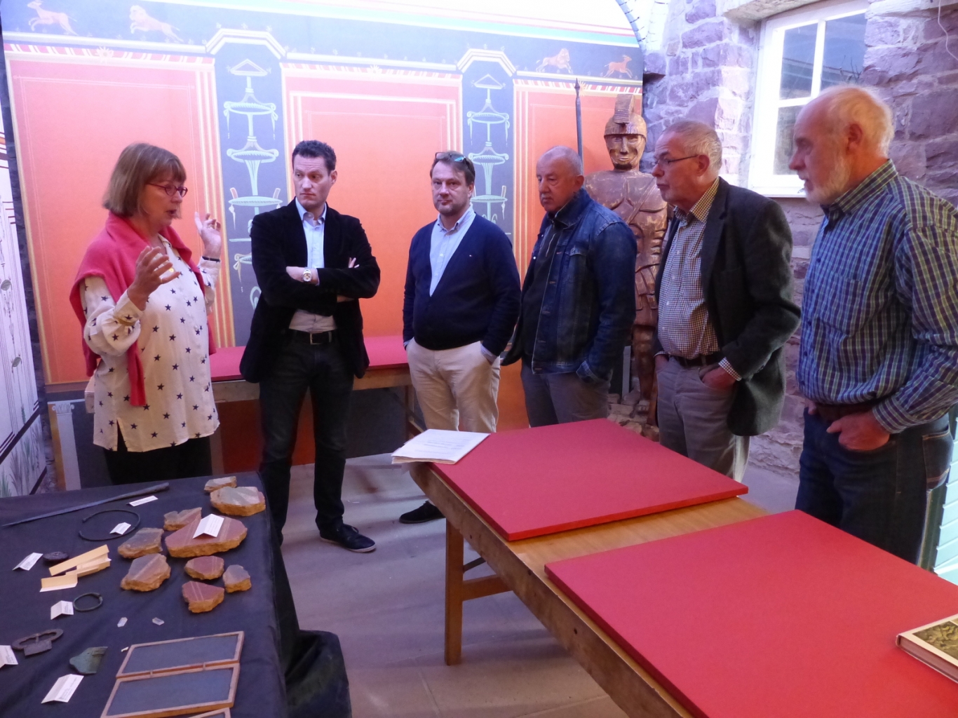 Museum vlnr Volpp, Dr Grünewald, Hillengaß, Burkard, Frei, Spieß.JPG