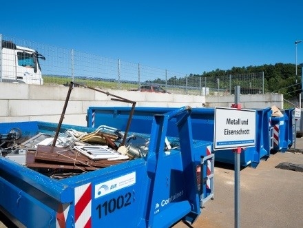 Müllcontainer. Foto: AVR Müllcontainer. Foto: AVR