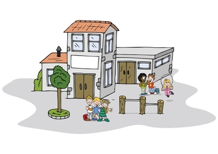 Skizze Schule Skizze Schule
