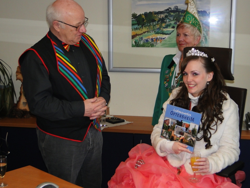 Bürgermeister mit Veronica I.