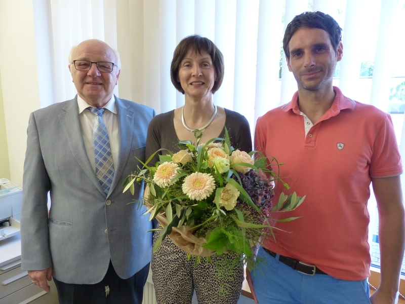 Bürgermeister Helmut Baust, Gudrun Wipfinger-Fierdel, Thomas Lorenz Bürgermeister Helmut Baust, Gudrun Wipfinger-Fierdel, Thomas Lorenz