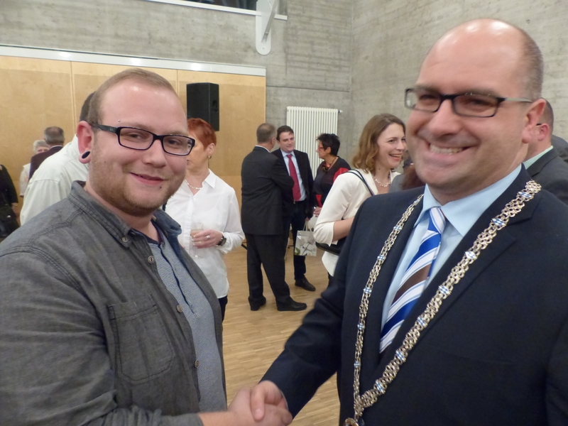 Amtseinführung Bürgermeister Jens Geiß