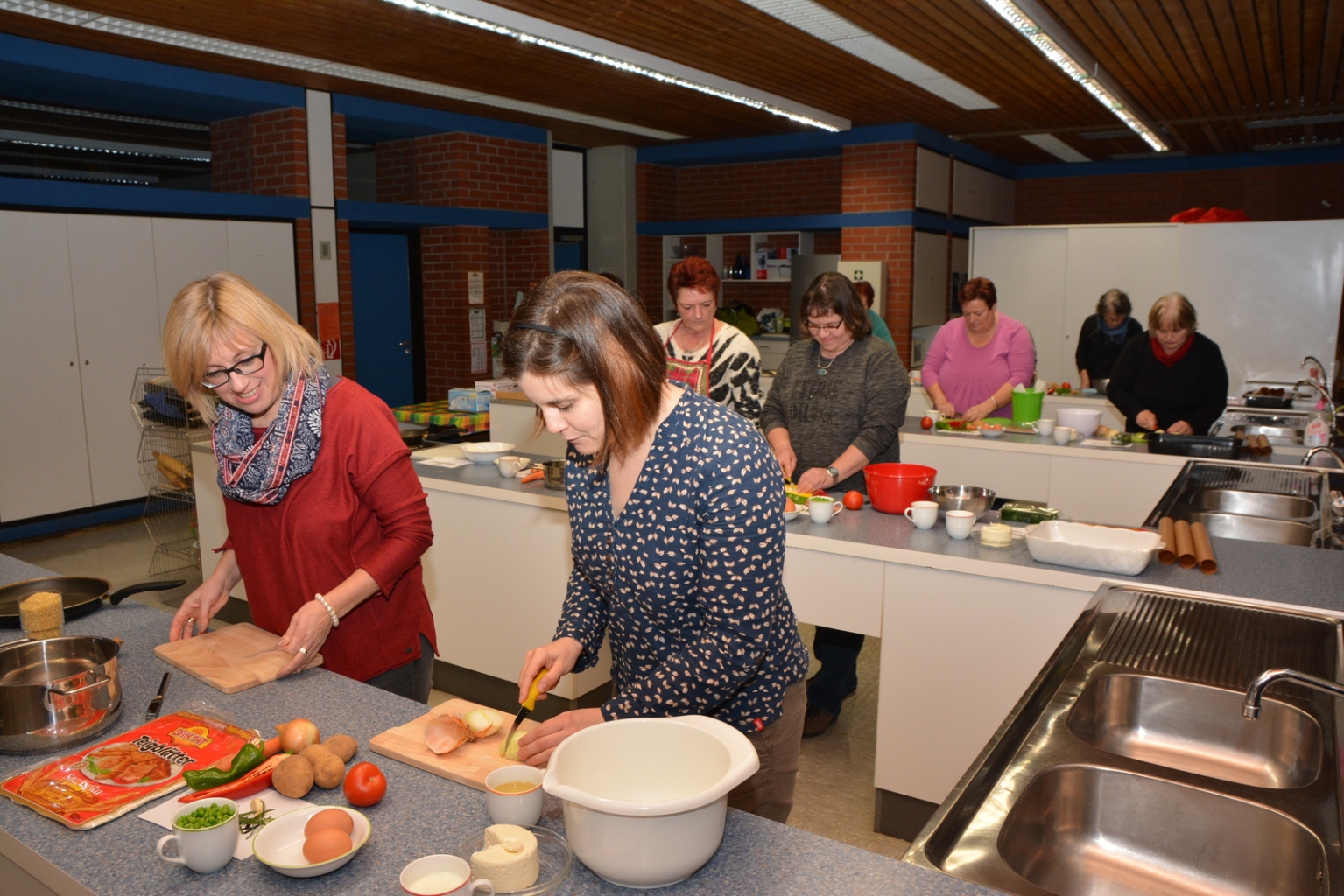 Türkisch Kochen mit dem TSV [Foto: Sabine Zeuner] (21.1.2016) (1)