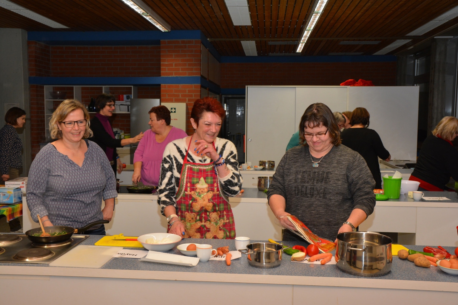 Türkisch Kochen mit dem TSV [Foto: Sabine Zeuner] (21.1.2016) (3)