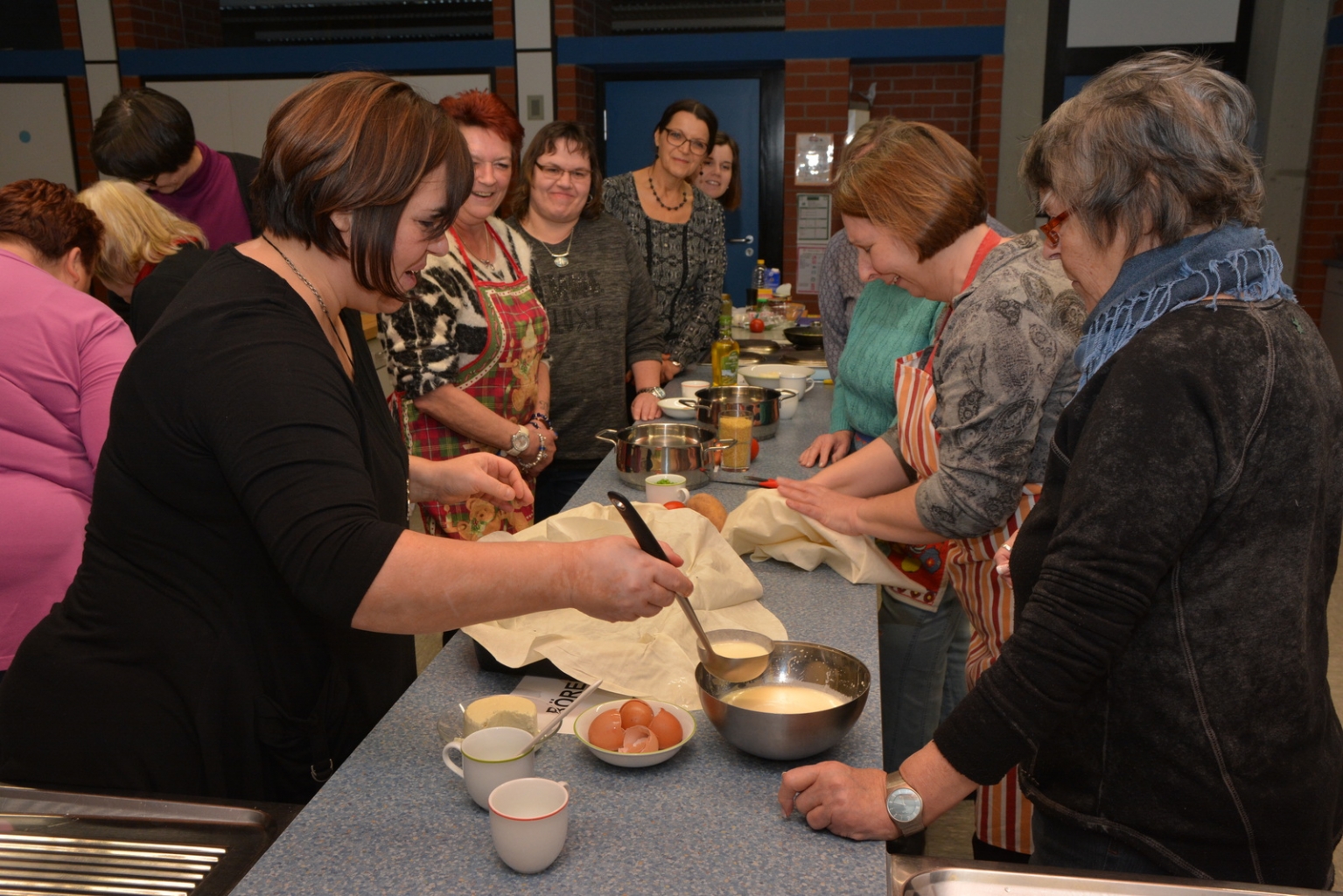Türkisch Kochen mit dem TSV [Foto: Sabine Zeuner] (21.1.2016) (4)