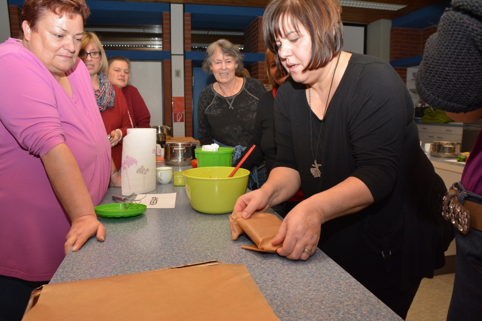 Türkisch Kochen mit dem TSV [Foto: Sabine Zeuner] (21.1.2016) (9)