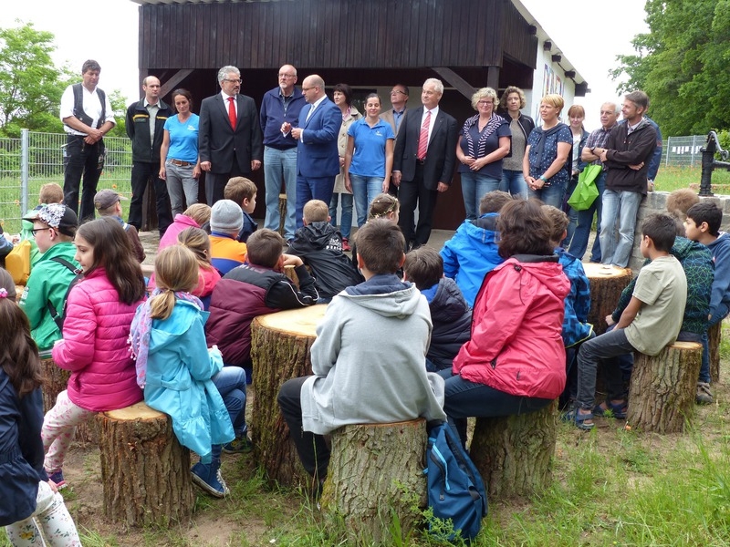 Dünenklassenzimmer Einweihung