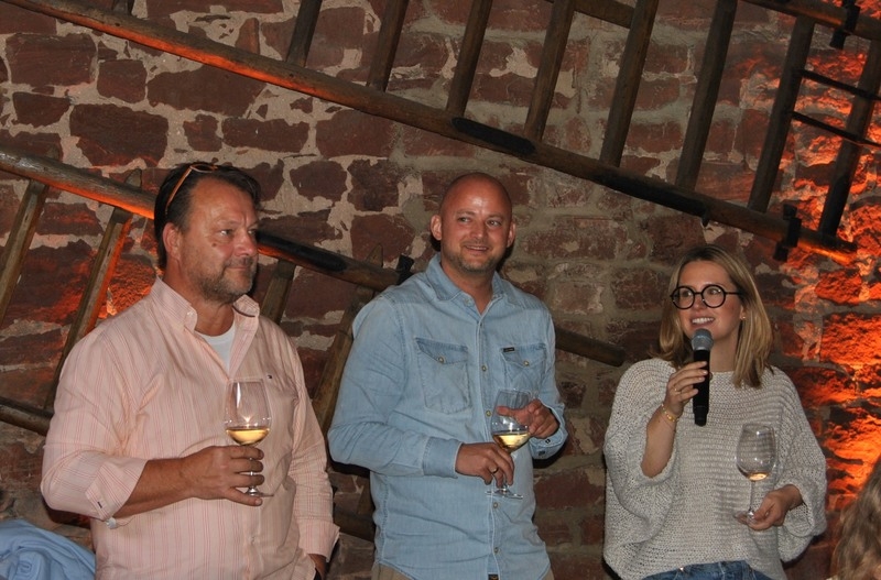 Wein-Tasting - Bgm. mit Team