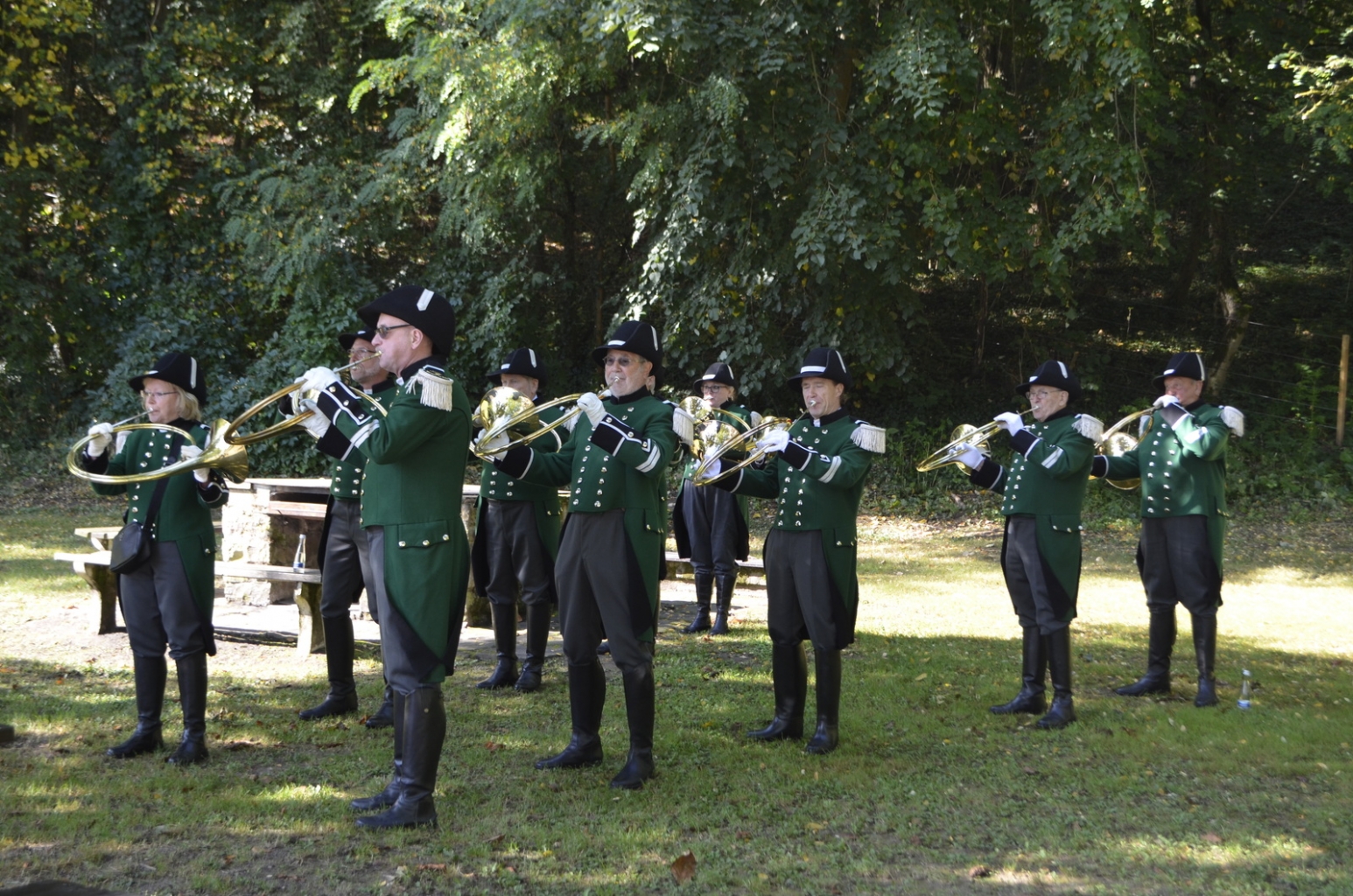 Karlsruher Parforcehornbläser Markgraf von Baden