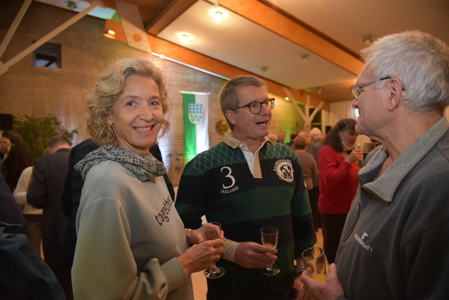 Links Ines und Markus Lauff vom TSV Oftersheim